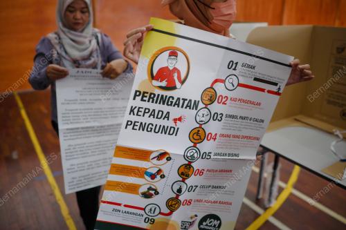 PERSIAPAN MENGUNDI AWAL PRU KE 15