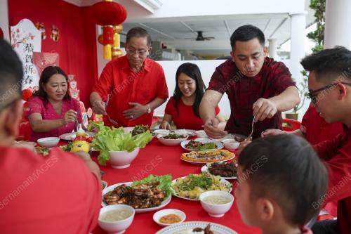 MAKAN BESAR TAHUN BAHARU CINA