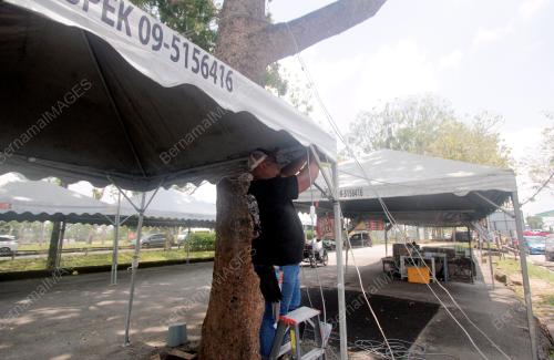 PERSIAPAN BAZAR RAMADAN