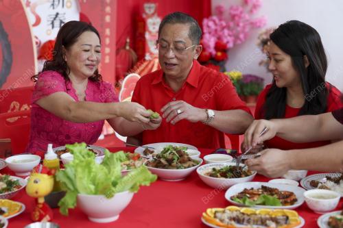 MAKAN BESAR TAHUN BAHARU CINA