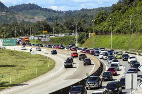 TRAFIK SESAK MENGHALA KUALA LUMPUR