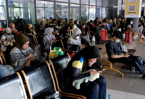 TINJAUAN DI TERMINAL BAS TSK