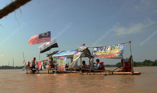 EKSPEDISI BERAKIT ANTARABANGSA SUNGAI PAHANG 2009