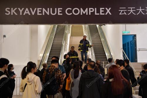 SKYAVENUE TERBAKAR