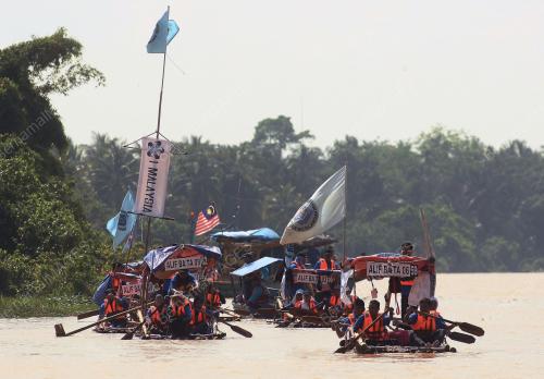 EKSPEDISI BERAKIT ANTARABANGSA SUNGAI PAHANG 2009