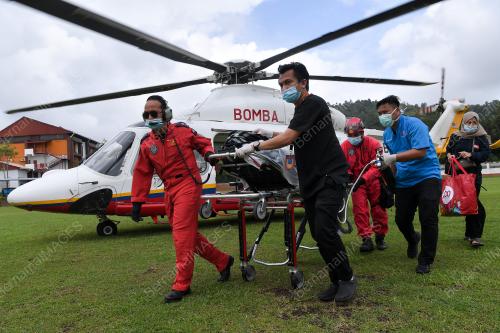 PENERBANGAN EHSAN BOMBA PESAKIT DARI TEMERLOH