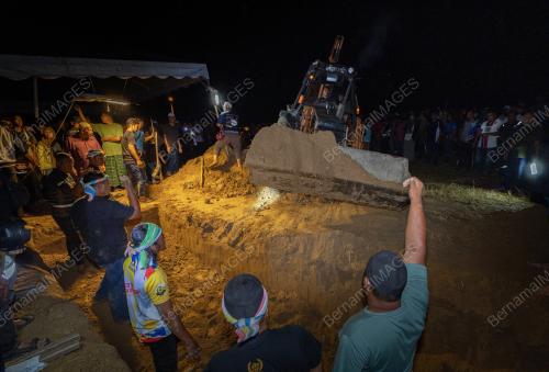 PENGEBUMIAN MANGSA KEMALANGAN