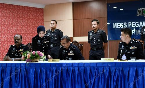 MAJLIS SERAH TERIMA TUGAS KETUA JABATAN SIASATAN JENAYAH NARKOTIK PDRM PERAK