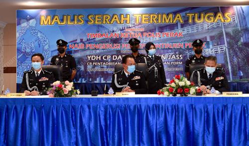 MAJLIS SERAH TERIMA TUGAS TIMBALAN KETUA POLIS PERAK