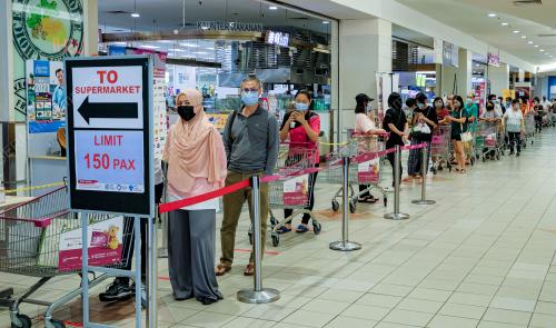 TINJAUAN PERSIAPAN PERINTAH KAWALAN PERGERAKAN DIPERKETATKAN DI IPOH
