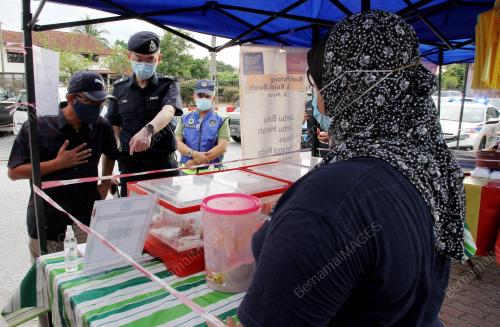 PEMANTAUAN DAN PEMERIKSAAN PELAKSAAN SOP CEGAH COVID-19 DI IPOH