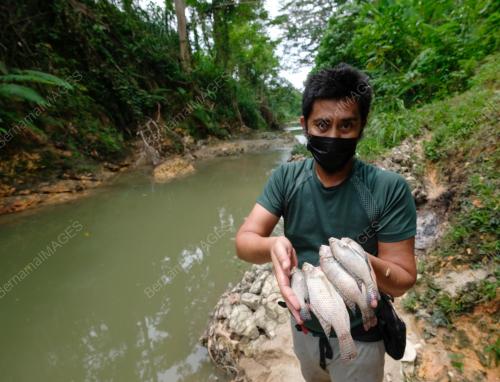 SUNGAI TERCEMAR DI MERU