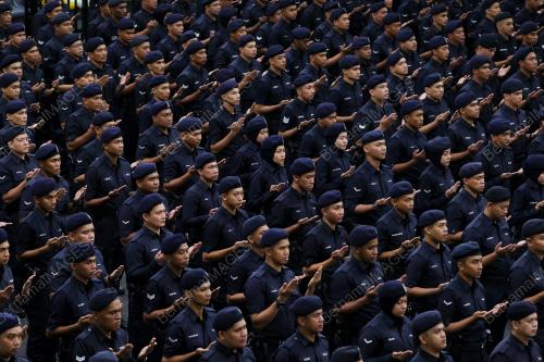 PELEPASAN BANTUAN SUMBER MANUSIA PDRM PERAK KE PRN KELANTAN