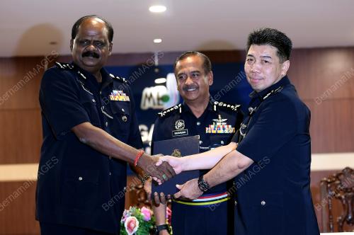 MAJLIS SERAH TERIMA TUGAS KETUA JABATAN SIASATAN JENAYAH NARKOTIK PDRM PERAK