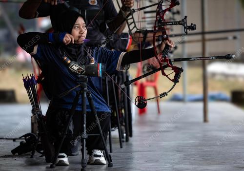 SESI LATIHAN ATLET PARALIMPIK PARIS 2024