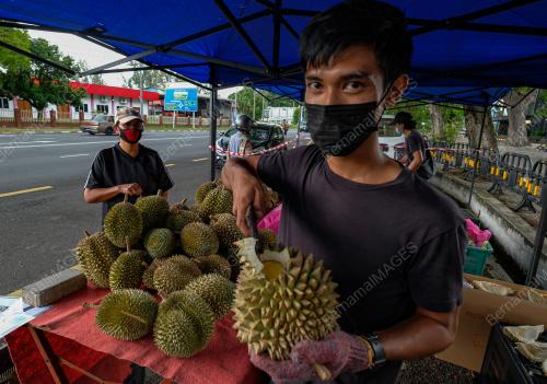 PENIAGA RAJA BUAH CEKAL BERNIAGA KETIKA TEMPOH PKP