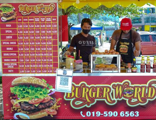 BURGER BUKAN LAGI MAKANAN MALAM