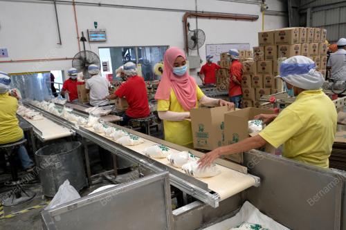 LAWATAN MENTERI KE KILANG TEPUNG