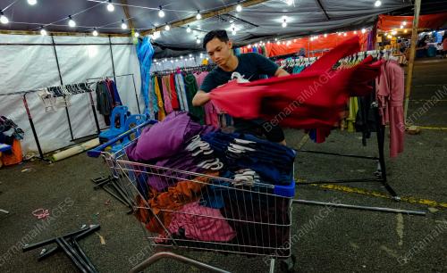TINJAUAN PENUTUPAN BAZAR RAYA DI IPOH