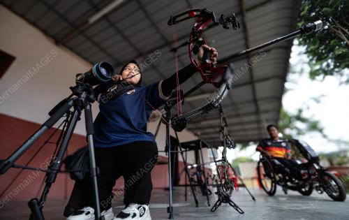 SESI LATIHAN ATLET PARALIMPIK PARIS 2024