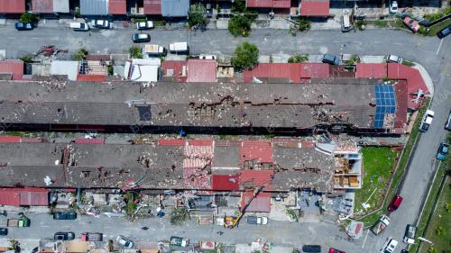 RUMAH MANGSA RIBUT DI BERCHAM