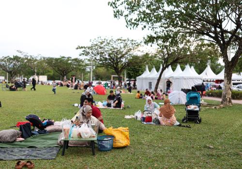 TINJAUAN IFTAR DI PADANG AWAM