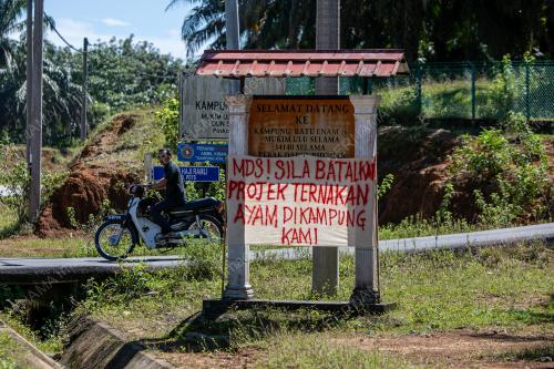 BANTAHAN CADANGAN LADANG AYAM BAHARU DAKWA TIDAK PERNAH DIRUNDIN