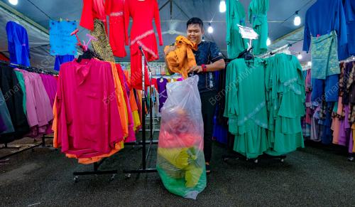 TINJAUAN PENUTUPAN BAZAR RAYA DI IPOH