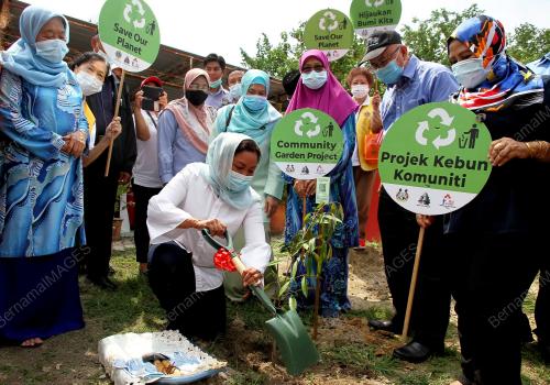 PELANCARAN KEBUN KOMUNITI MERDEKA