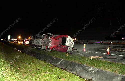 KEMALANGAN KM 313.6 ARAH SELATAN TAPAH