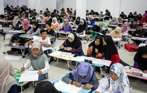 PESERTA PERTANDINGAN SENI KHAT TS 2025