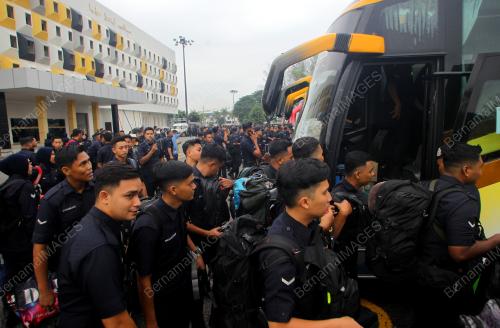 PELEPASAN BANTUAN SUMBER MANUSIA PDRM PERAK KE PRN KELANTAN