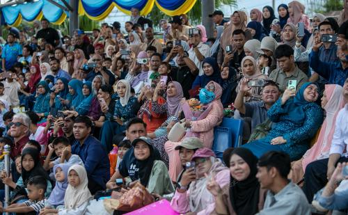 PERBARISAN TAMAT LATIHAN PERAJURIT MUDA UDARA SIRI 70/25