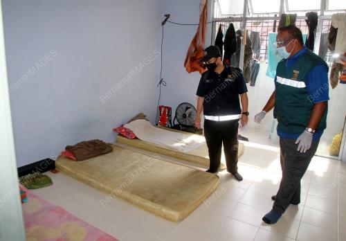 PEMERIKSAAN TEMPAT PENGINAPAN PEKERJA PEMBINAAN