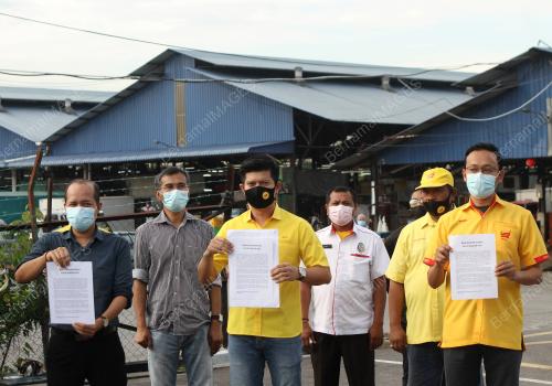 NGO MEMBUAT BANTAHAN DI PASAR BORONG IPOH