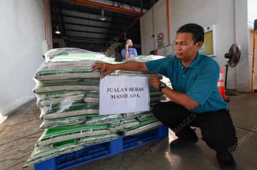 JUALAN BERAS PUTIH TEMPATAN