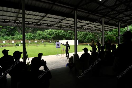 PDRM MENEMBAK BERSAMA MEDIA PERAK