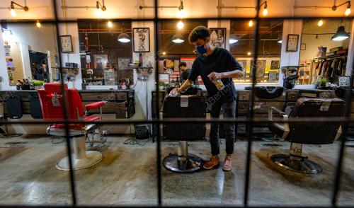 PERSIAPAN KEDAI GUNTING RAMBUT