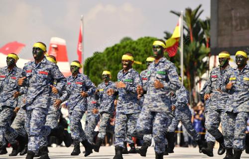 PERBARISAN TAMAT LATIHAN PERAJURIT MUDA