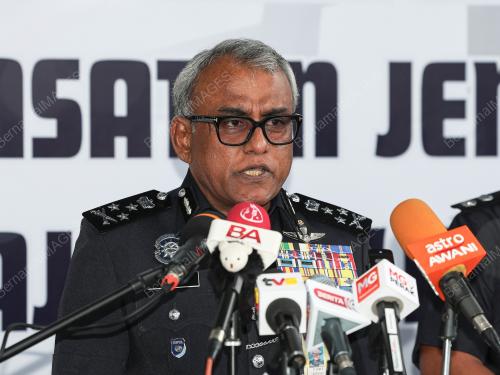 SIDANG MEDIA POLIS BERKAITAN PELABURAN