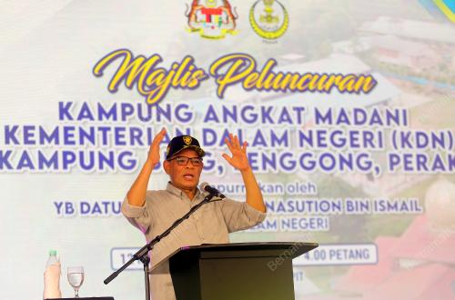 MAJLIS PELUNCURAN KAMPUNG ANGKAT MADANI KDN