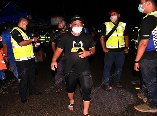 KEJADIAN TANAH RUNTUH DI JALAN SIMPANG PULAI - CAMERON HIGHLANDS