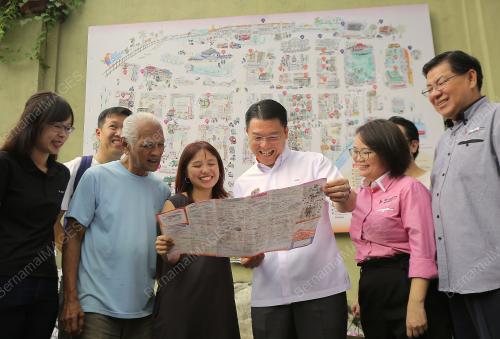 PERASMIAN PETA IPOH OLDTOWN