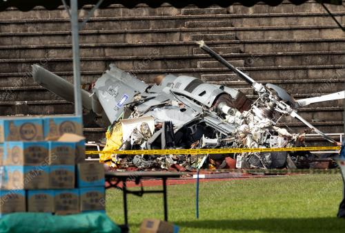 INSIDEN HELIKOPTER TERHEMPAS
