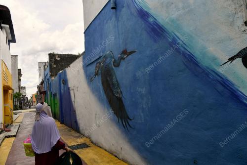 MURAL DI ILHAM SENI@KAMPAR