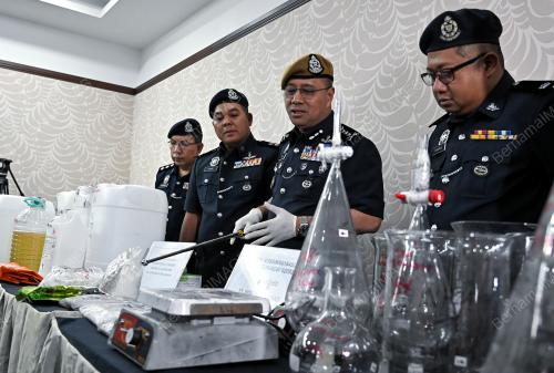 POLIS PERAK RAMPAS DADAH