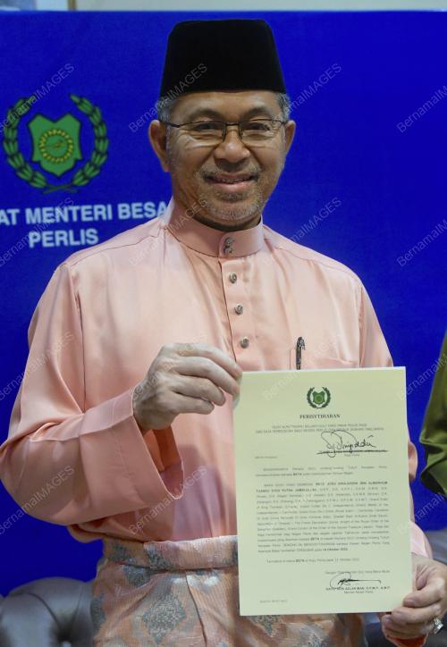 PEMBUBARAN DUN PERLIS