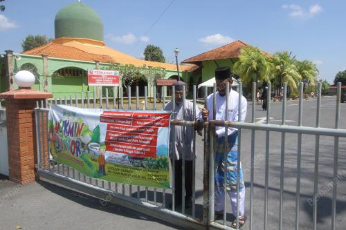 SOLAT JUMAAT DIGANTIKAN DENGAN SOLAT ZUHUR