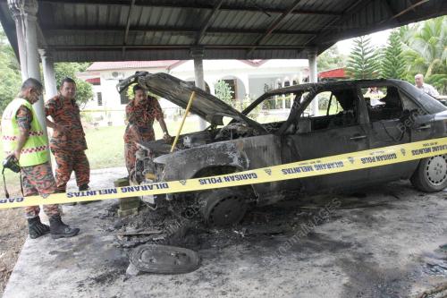 KERETA TERBAKAR