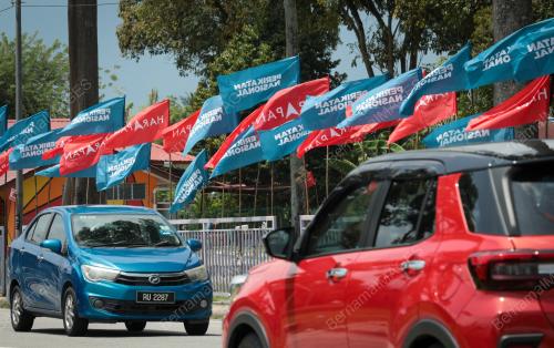 PERANG BENDERA PRK DUN KKB